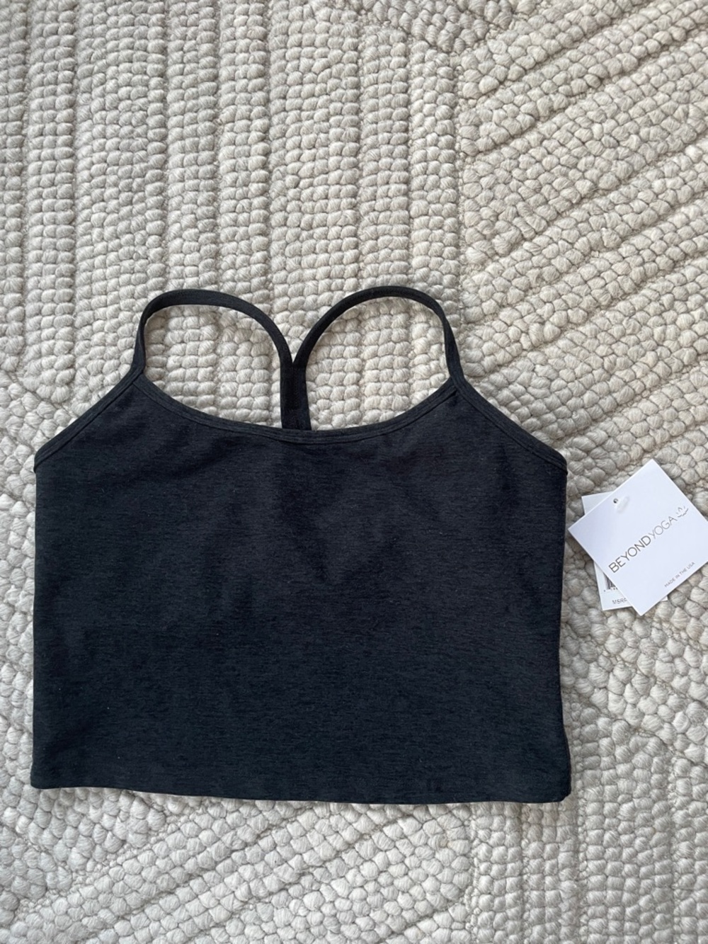 NWT Beyond Yoga spacedye crop tank - medium